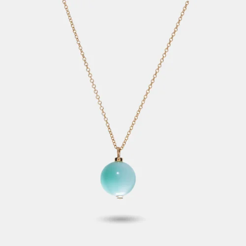 collier angélite 10mm