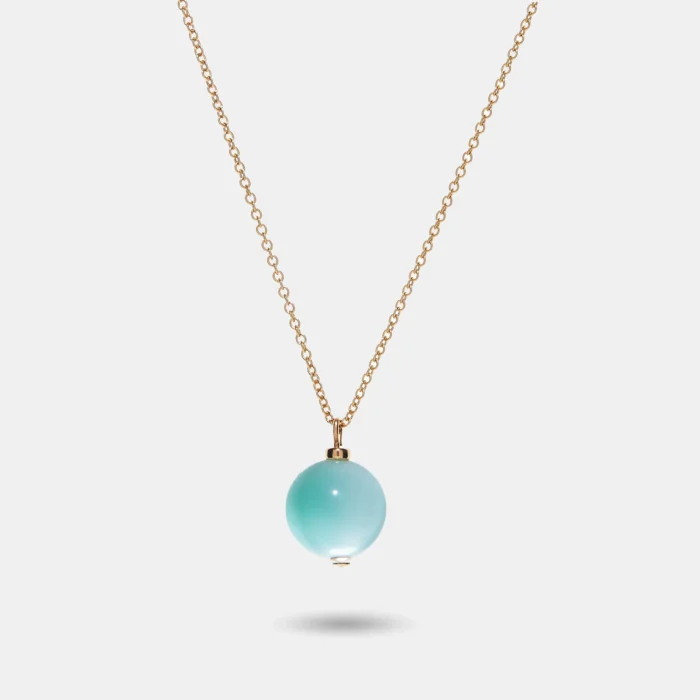 collier angélite 10mm