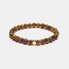 Bracelet en pierres naturelles d'oeil de tigre