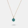 collier en jade bleu et vert